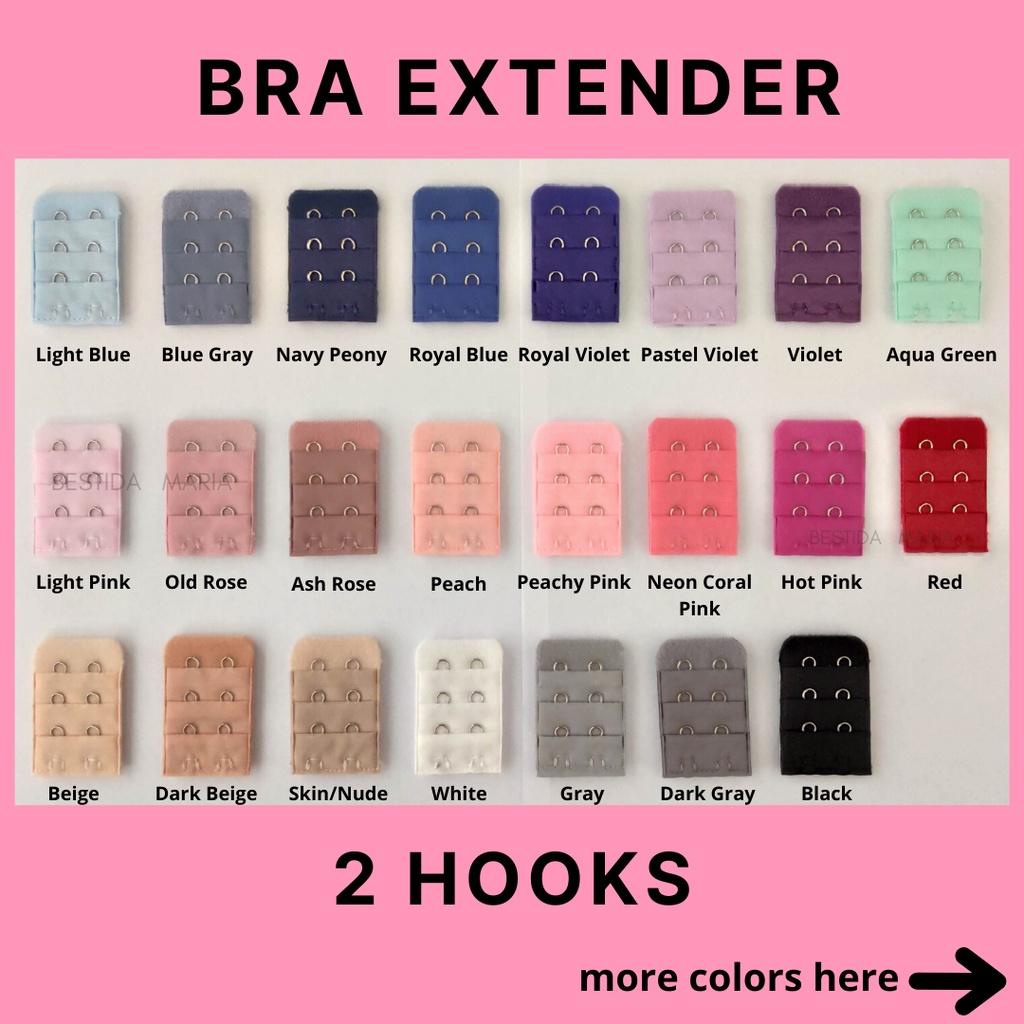 BRA EXTENDER (2 HOOKS) – beige