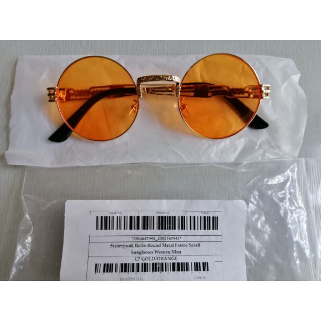 Orange shade outlet glasses