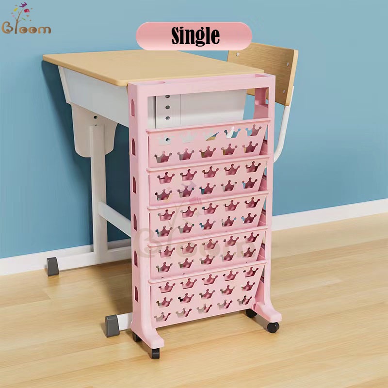 Bloom High Quality Storage Rack Side table Bookshelf Storage Student ...