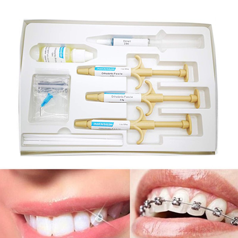 Factory procurementNew Dental Orthodontic Brackets Braces Glue Bonding