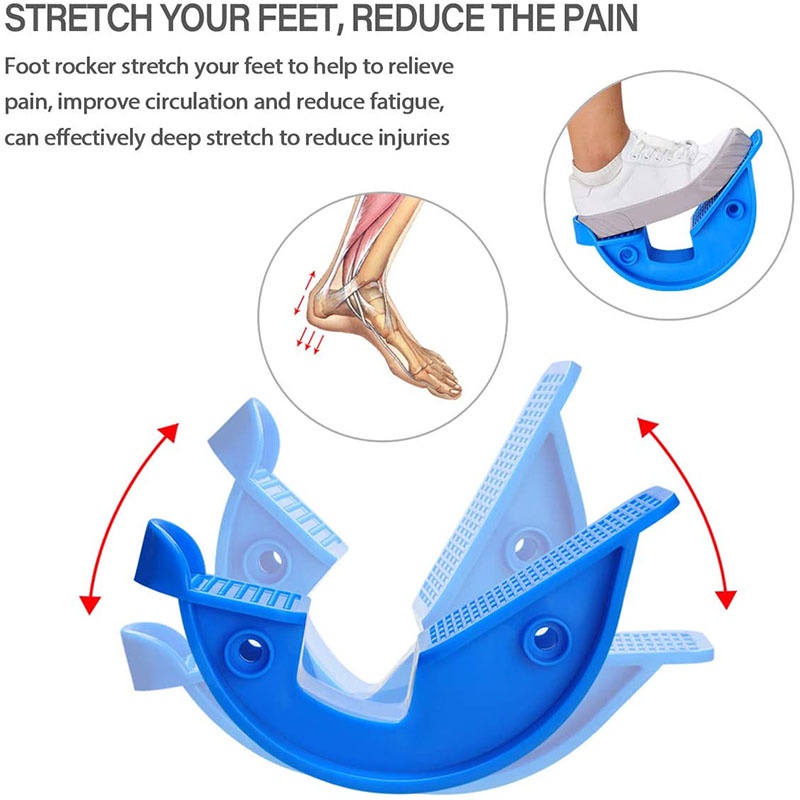 Foot Rocker Calf Stretcher Ankle Leg Trainer Stepper Walking Simulator ...