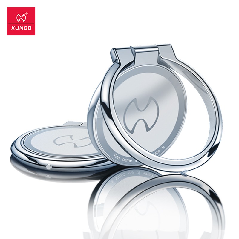 XUNDD Magnetic Finger Ring Holder Phone Accessories Universal Stand  Adjustable Metal