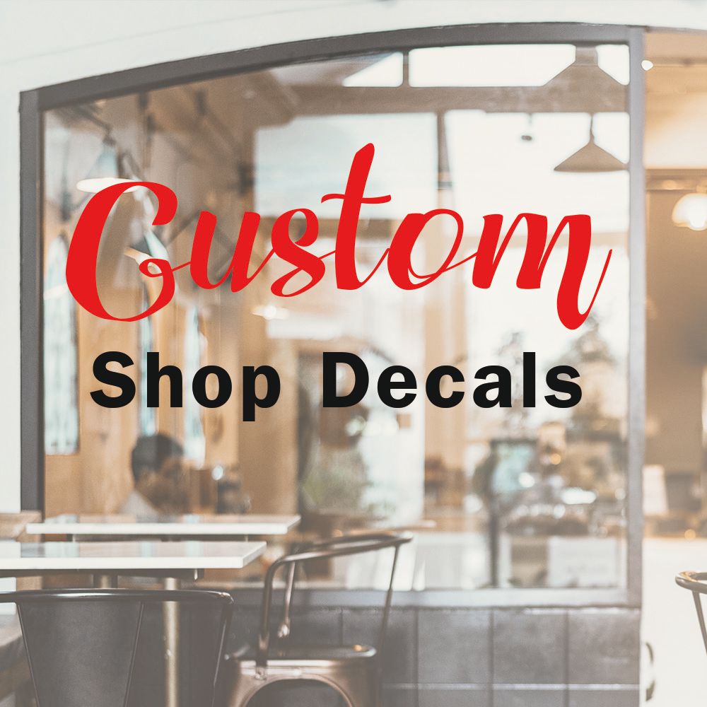 4 Custom Office Decal Office Wall Decal Business Logo Decal