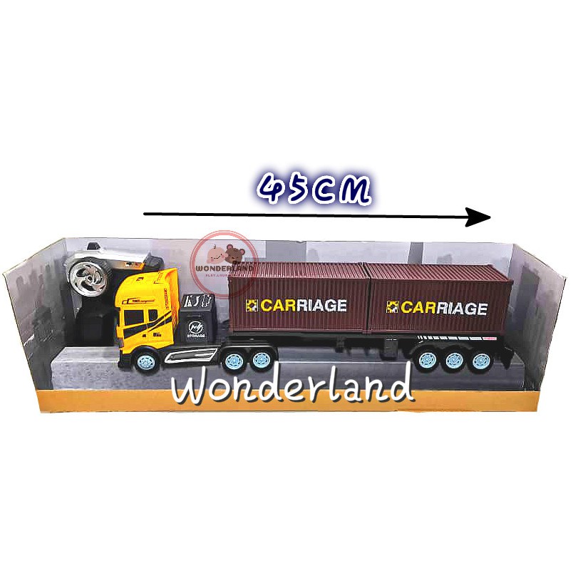 Remote Control Container Truck Truck Container 2.4ghz With Rechargeable