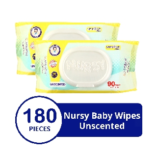 Nursy Baby Wipes Unscented S X Packs Pcs Shopee Philippines