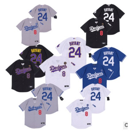 Kobe Bryant Baseball Jersey Shirt Black Mamba Kobe Bryant Jersey Los  Angeles Dodgers Baseball Uniform 2023 Lakers Night Mlb La Dodgers 24 Baseball  Jersey Giveaway - Laughinks