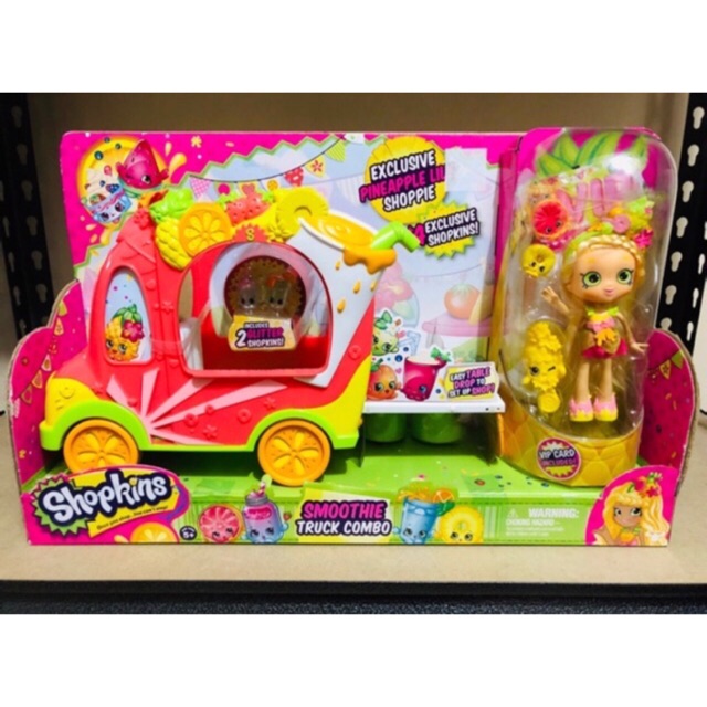 Shopkins smoothie truck store combo