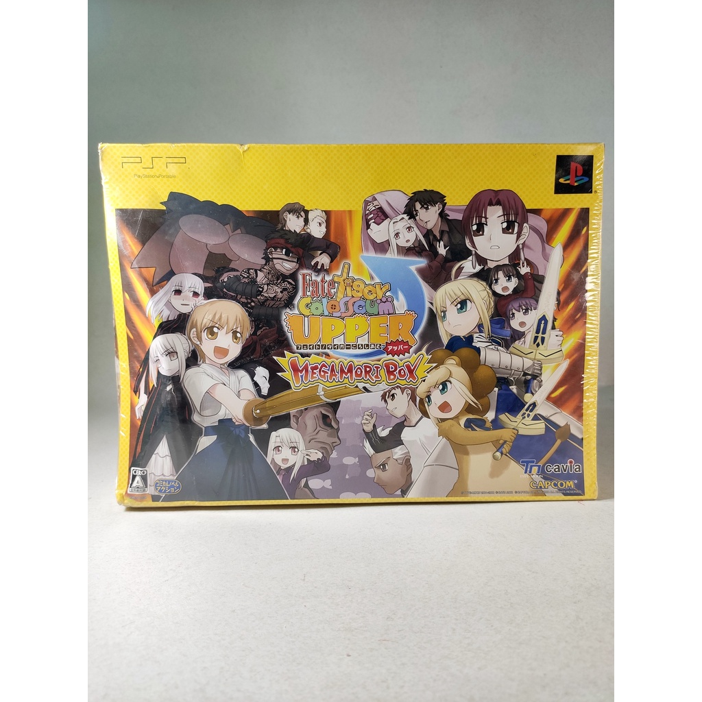 SONY PLAYSTATION (PSP) FATE TIGER COLOSSEUM UPPER MEGAMORI BOX COMPLETE ...
