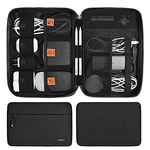 WIWU Electronic Organizer, Waterproof Travel Organizer Bag, Electronic
