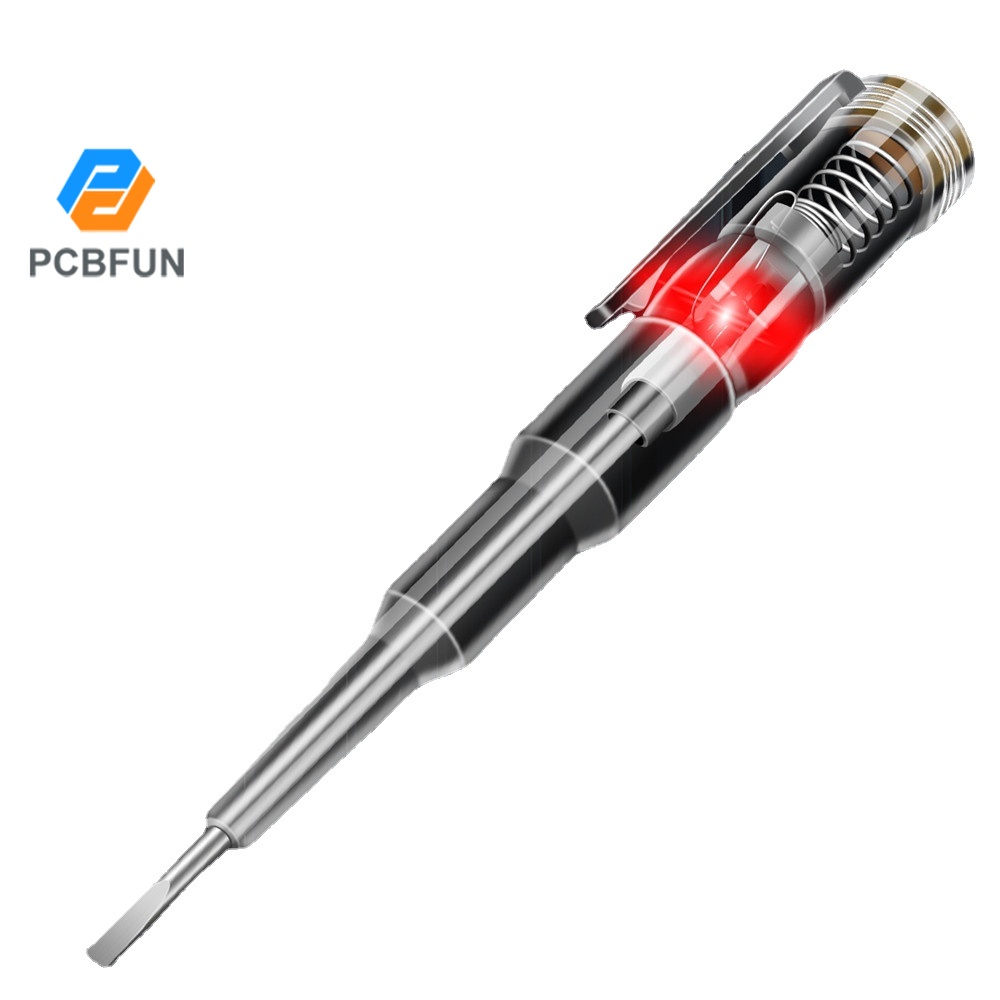 Pcbfun Aneng B09 Voltage Test Pen Detector 70-250V Probe Light System ...