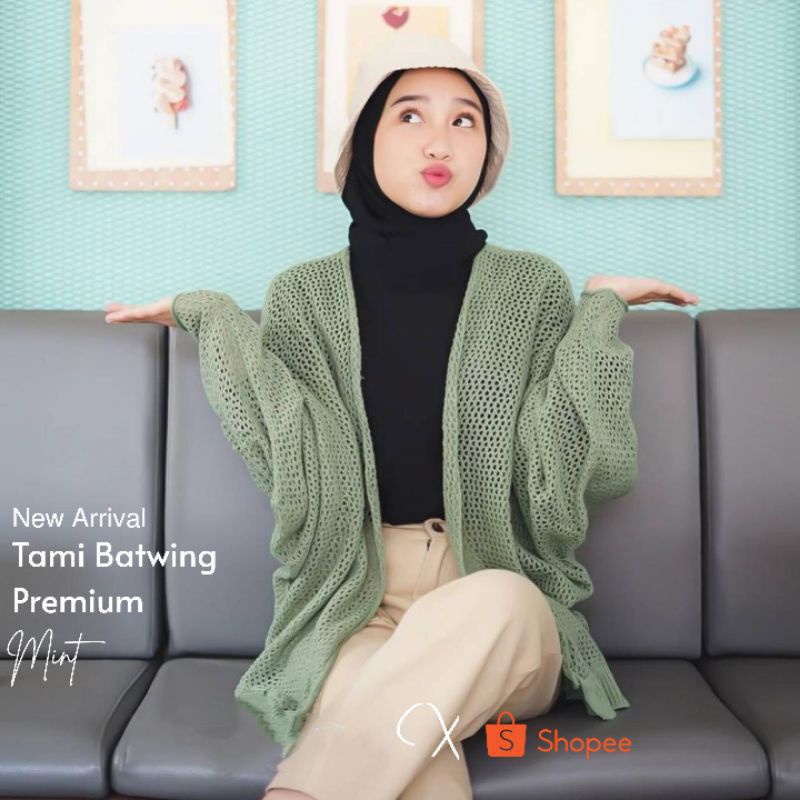 Knit Batwing Cardigan Outer Premium Knitted Cardigan / Bat Cardigan ...