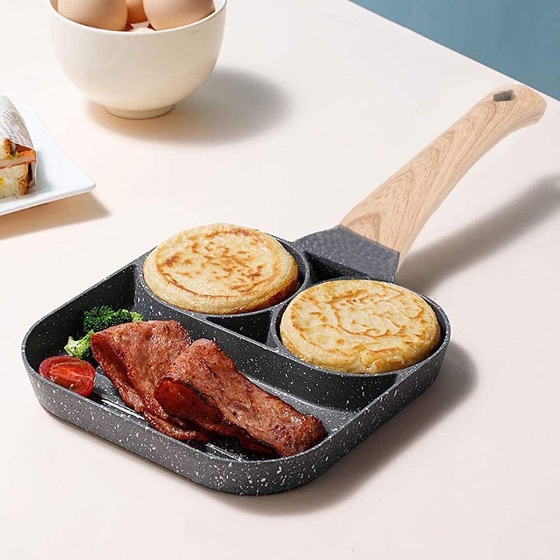 New Non-stick Aluminum Alloy Multi-function Omelette Pan Frying