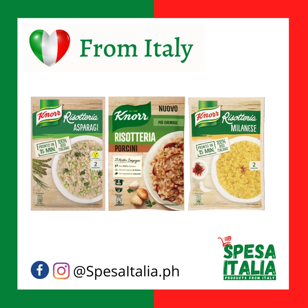 Knorr Risotto (from Italy) | Shopee Philippines