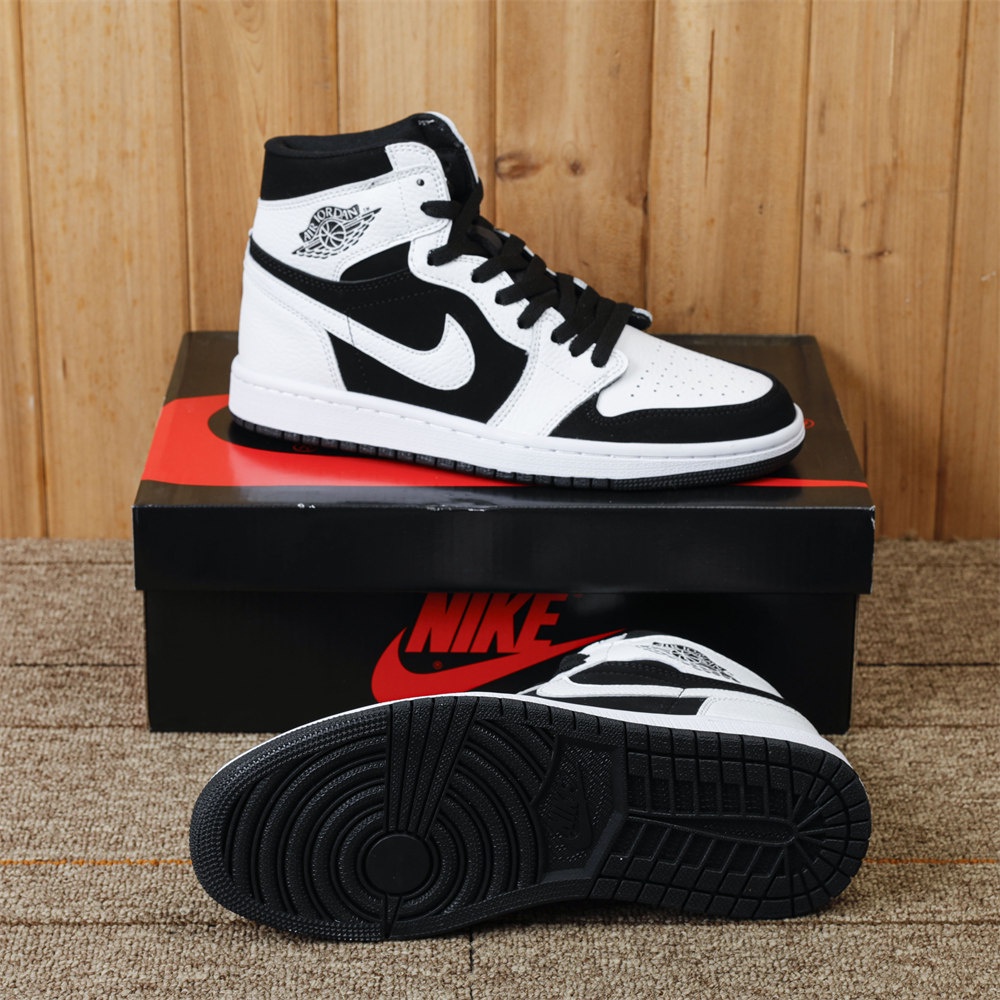 NIKE AIR JORDAN 1 RETRO red top high cut Basketball shoes mid for men sneakers with box and