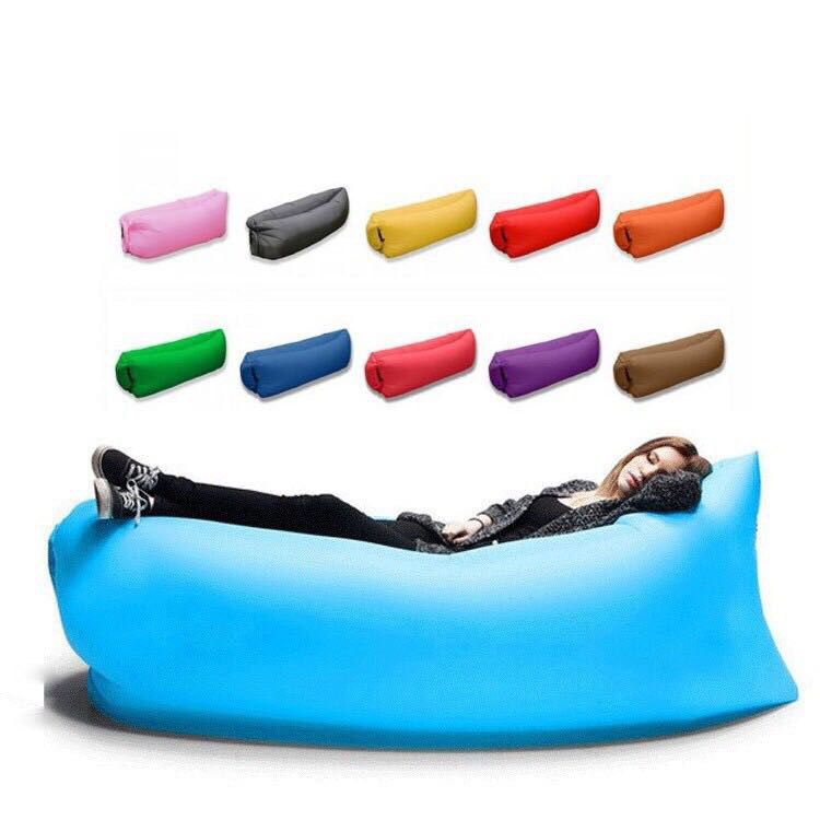 Banana Bed Air Sofa Sleeping Bed Thick Soft Camping Beach Fast Inflate