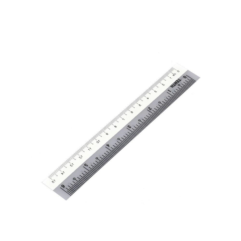 Dual-Colour Plastic Ruler (15cm) | Shopee Philippines
