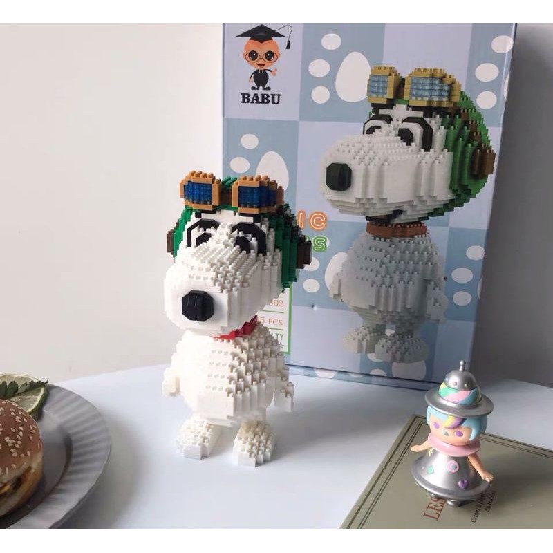 Magic block-snoopy collection 3 designs Korea ins Creative Cute snoopy ...