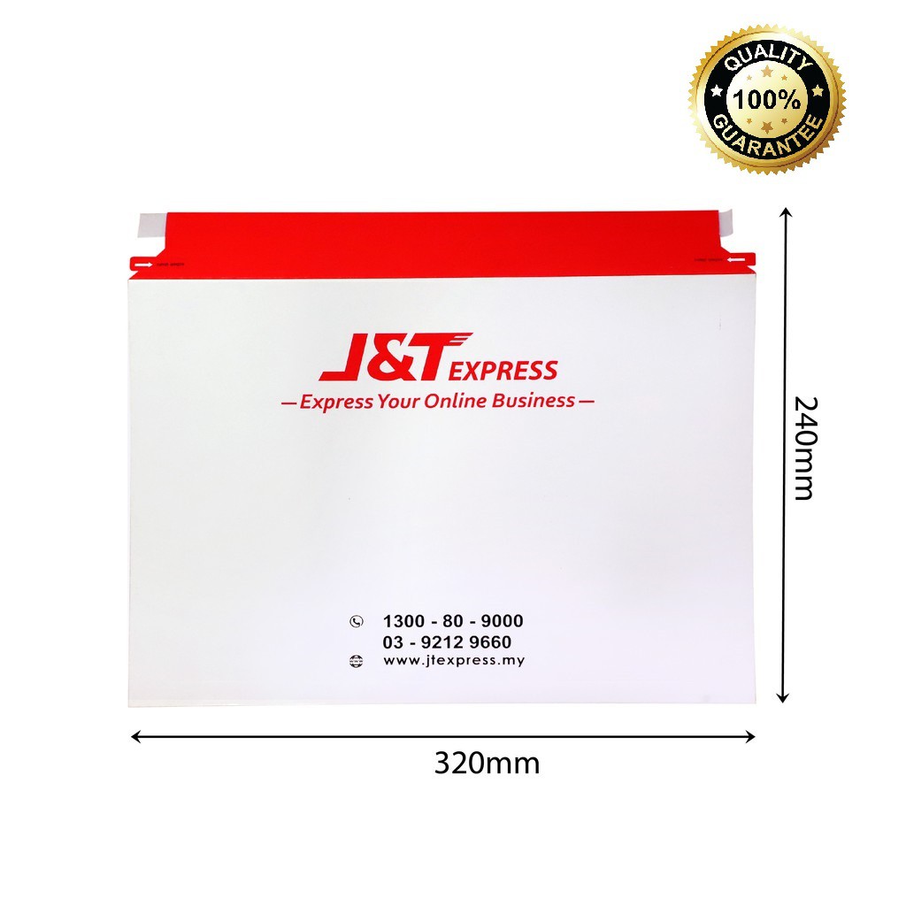 J&T Express A4 Size Document Envelope Size A4 Cardboard Shopee
