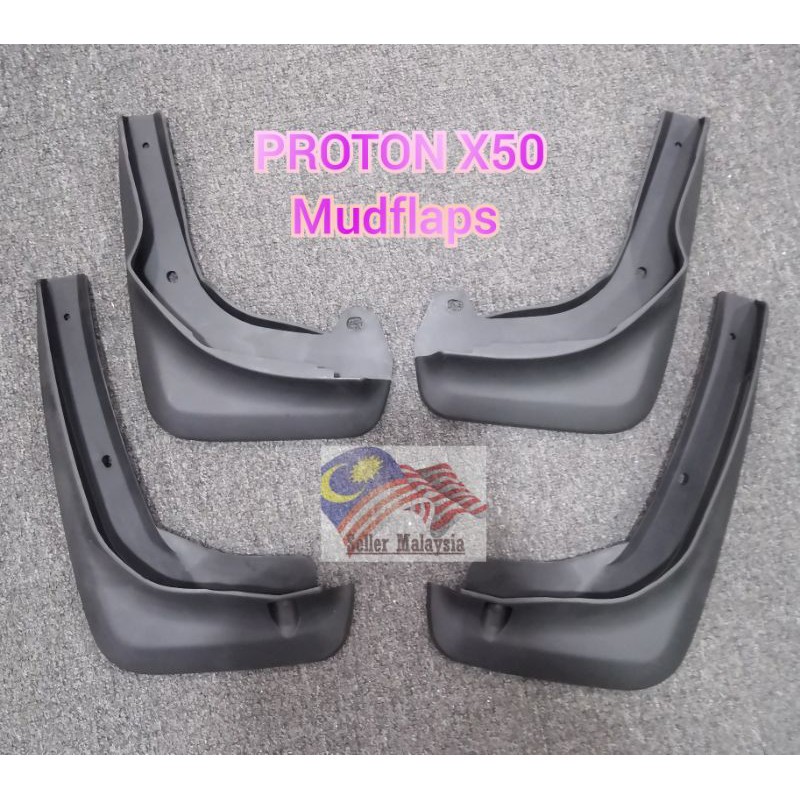Proton X50 Mudflaps Mudguard Splash guard(set/4pcs) | Shopee Philippines