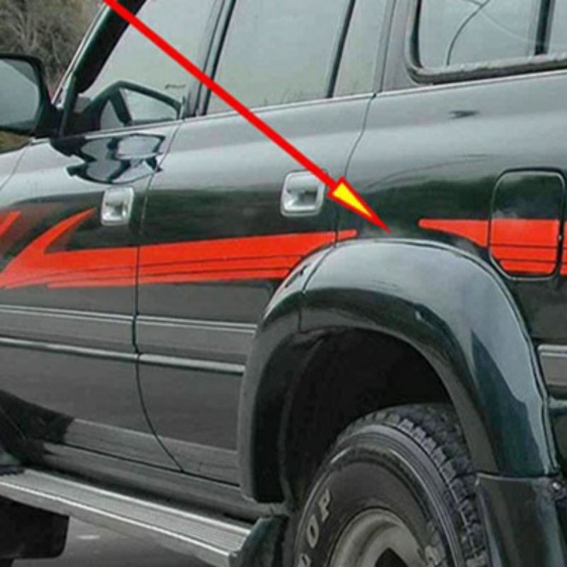 Fender Flares Wheel Arches Wide body rubber beading rubber lining