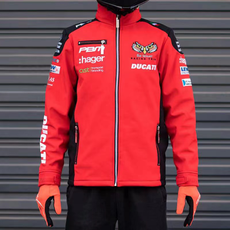 2022 NEW DUCATI Ducati jacket Owl BSB factory team uniform Embroidered ...