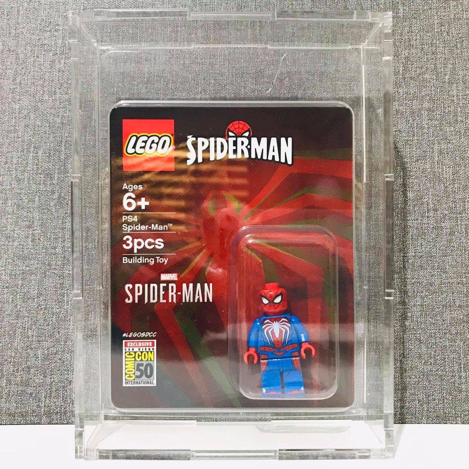 Spider man best sale ps4 lego minifigure