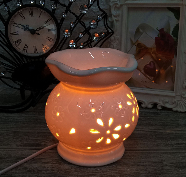 burner boutique Ceramic Electric Oil Burner Lamp for Aroma Fragrance