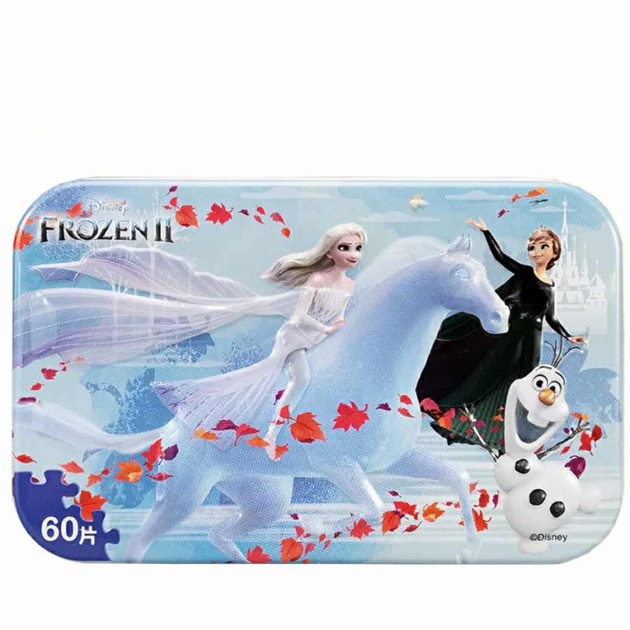 FROZEN 2 DISNEY can PUZZLE 60 pcs FROZEN2 ELSA ANNA PUZZLE DISNEY ...