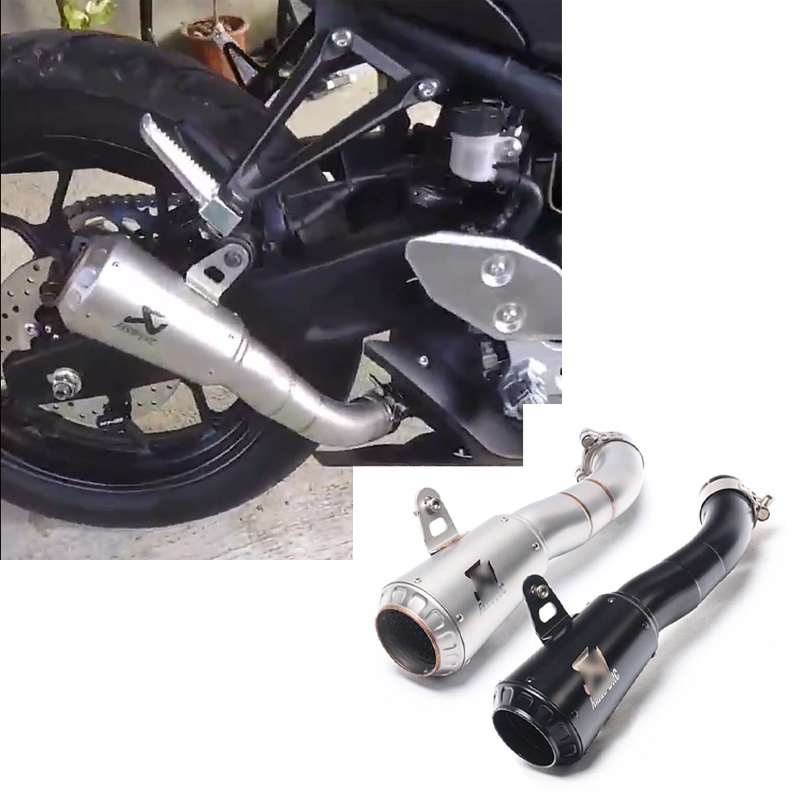Motorcycle Exhaust Adapter 51MM Slip On Link Pipe ... – Grandado