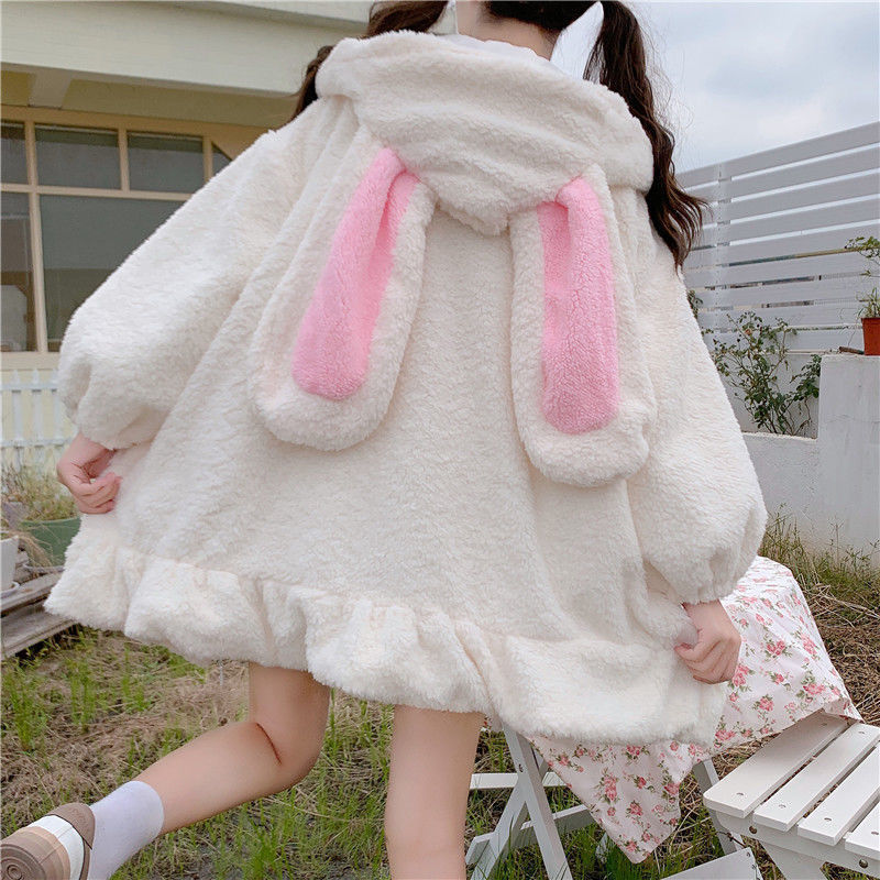 Jacket with outlet bunny ears