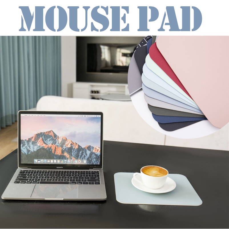 Mouse Pad Extended Leather Mousepad Waterproof Antislip Office/Gaming
