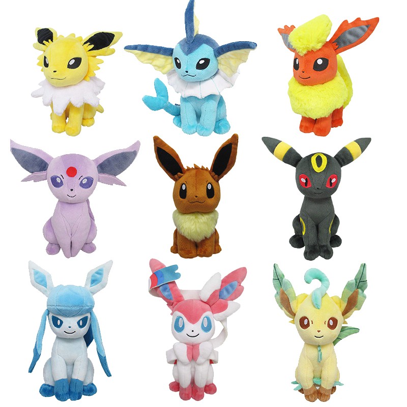 Pokemon All-Star Eevolution Plushies | Shopee Philippines