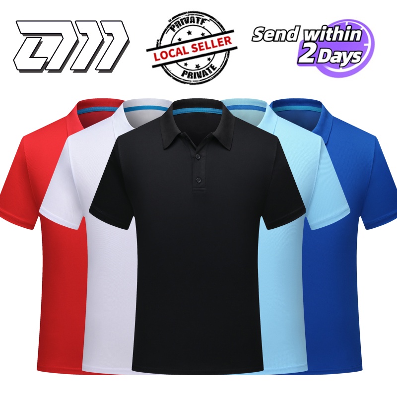 Polo Shirt For Men Solid Color MICROFIBER POLO COLAR T-SHIRT (FAST-DRY ...
