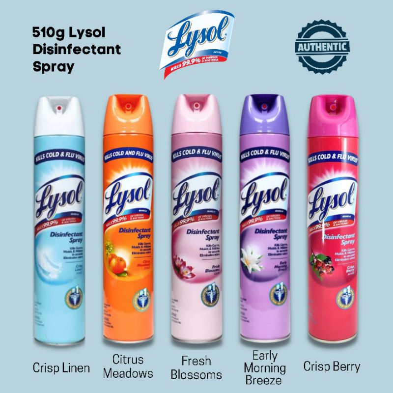 ¤Lysol Disinfectant Spray 510G (18 Oz) Shopee Philippines