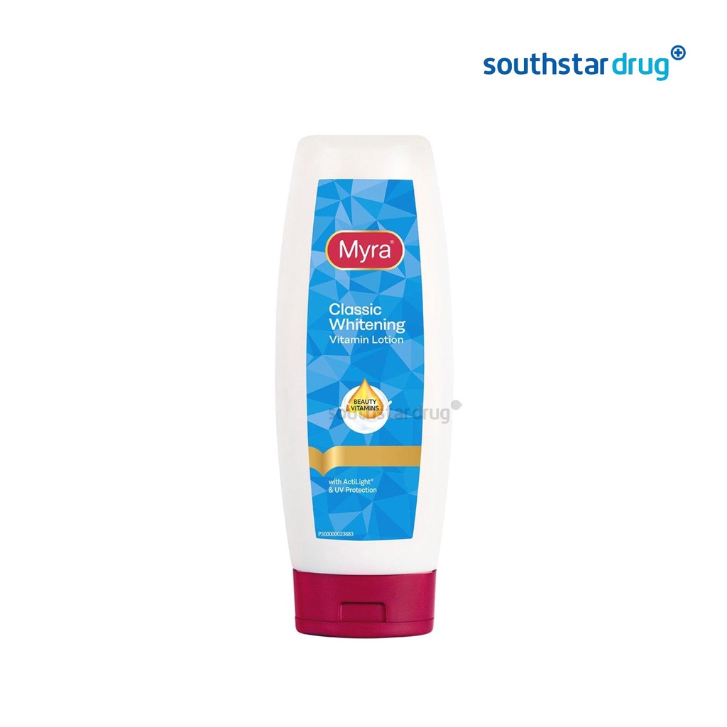 Myra E Classic Whitening Lotion 100 ml Shopee Philippines