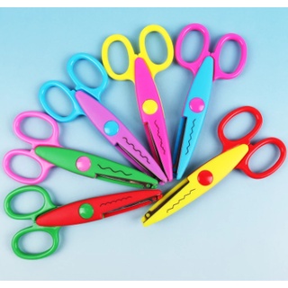 6pcs Craft Scissors, Decorative Scissors, Built-in Scissors, Decorative  Scissors, Scrapbook Scissors, Hand Scissors, Design Scissors