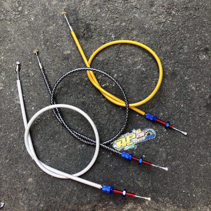 CARBON CLUTCH ROPE SELING LENGTH 90 CM CARBON CLUTCH CABLE NINJA SATRIA ...