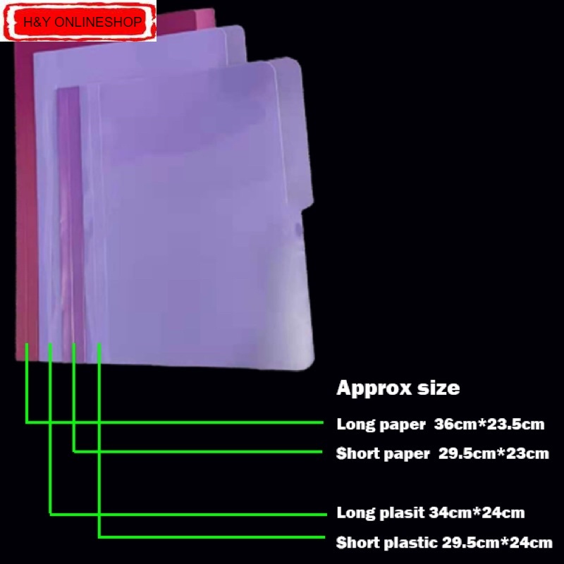 Folder long /S plastic, Folder white long AND short .Colored Folder ...