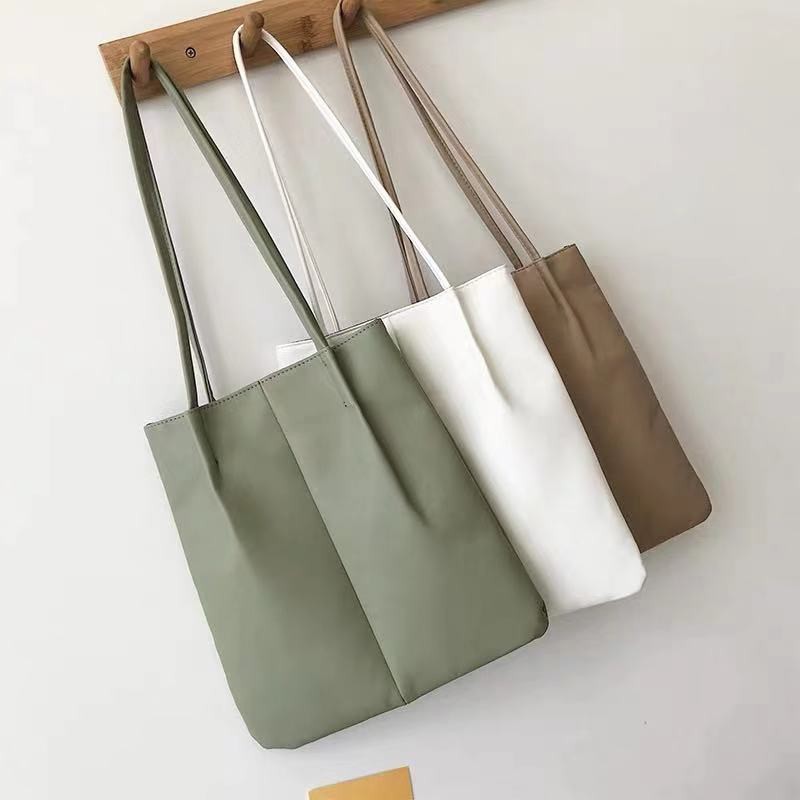 Korean leather tote bag sale