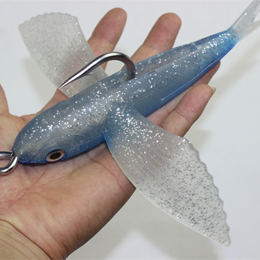 New style sea fishing flying fish bait soft bait ghost head knife tuna