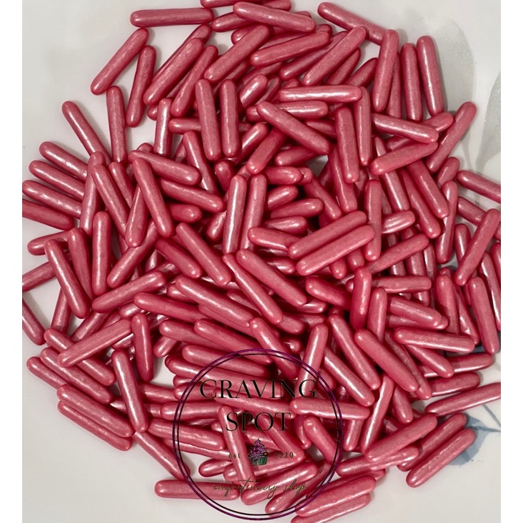 EDIBLE METALLIC ROD,HEART AND STAR SHAPE DRAGEES 50G | Shopee Philippines