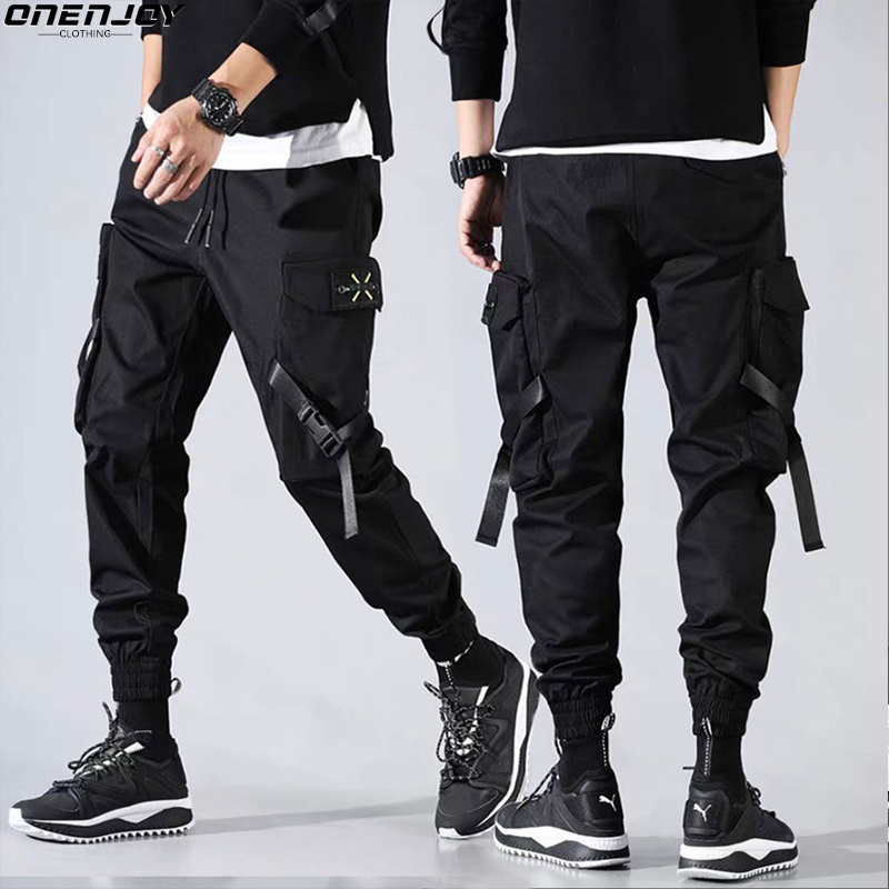 S5XLPlus Size Fashion Work Pants For Men Casual Trousers Loose