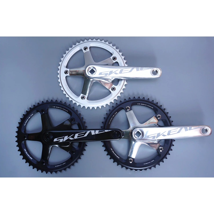 Skeace Square Tapered Crankset 48T 49T Lattice Chainring for Fixie Bike Fixedgear Jrspeed Shopee Philippines