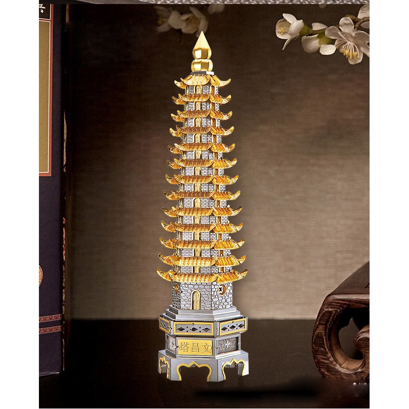Metal Assembled Model 3d Bone Tower (Piecool) | Shopee Philippines