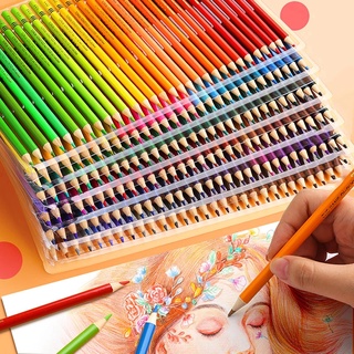 1Pc pastel 7 Colors Concentric Gradient Rainbow Pencil Crayons Colored  Pencil Set cheap kawaii stationery Art Painting Drawing