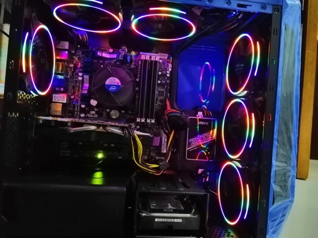 Kingbao X5 CPU FAN fan computer chassis fan with led 5 color 1200MM ...