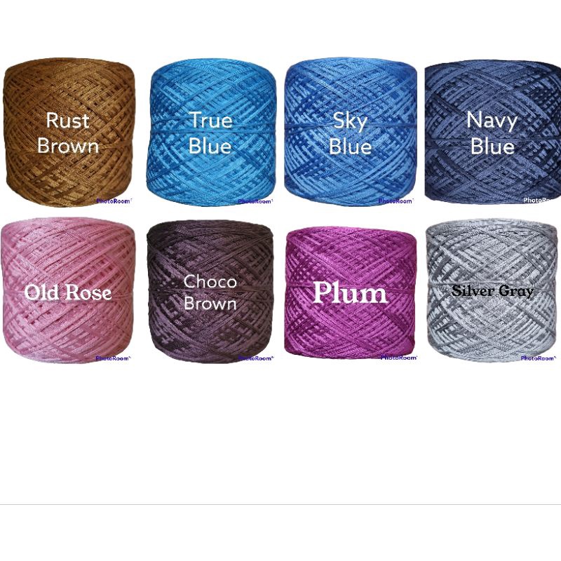 Fil à Tricoter/tisser Polyester Multicolore YTYF - 100g - Titrage 2.9NM - Cône - Neuf
