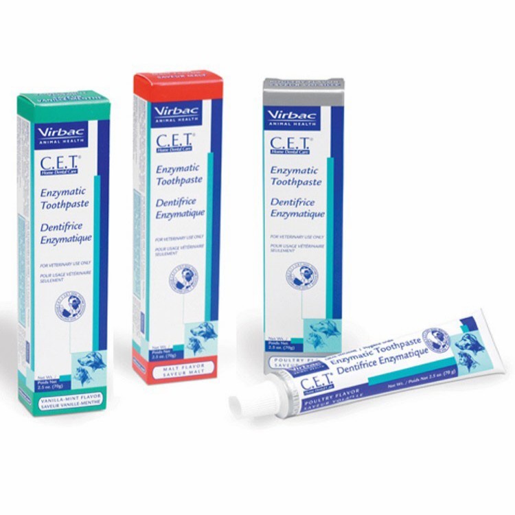 Virbac CET ENZYMATIC TOOTHPASTE Dog Cat TOOTHPASTE ORIGINAL MALT