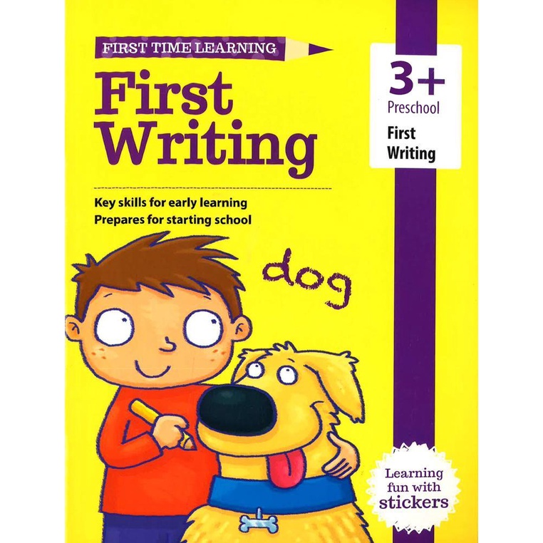 First Time Learning Workbooks Writing Math Alphabet Numbers | Shopee ...