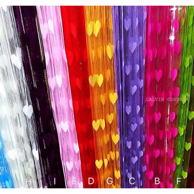 1PC COD heart string curtain Shopee Philippines